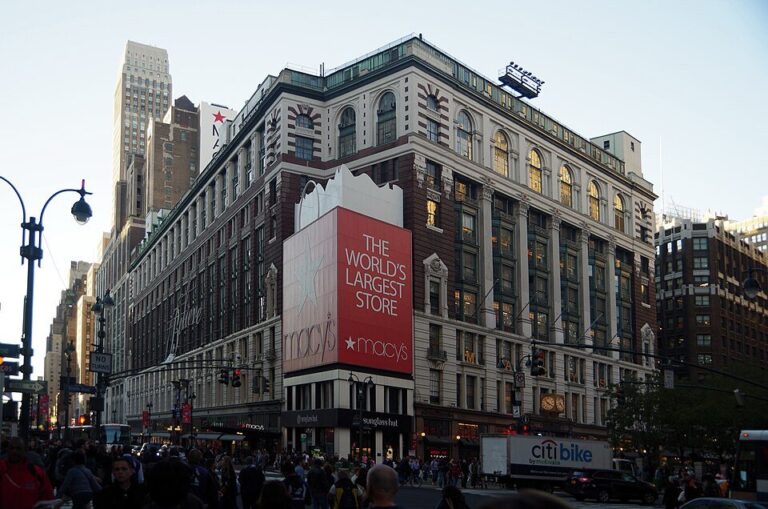 Macy's department store in Manhattan