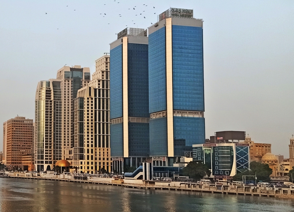 Banks of the Nile in Cairo